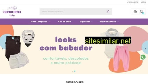 sonoramababy.com.br alternative sites