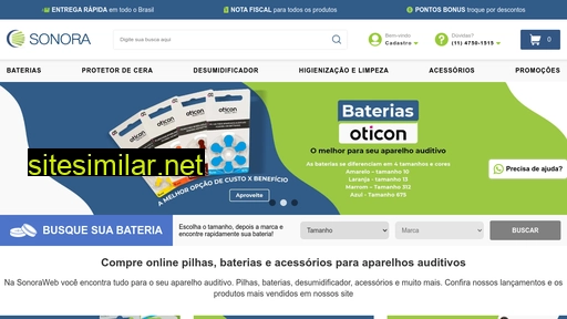 sonoraweb.com.br alternative sites