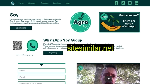 soy.agr.br alternative sites