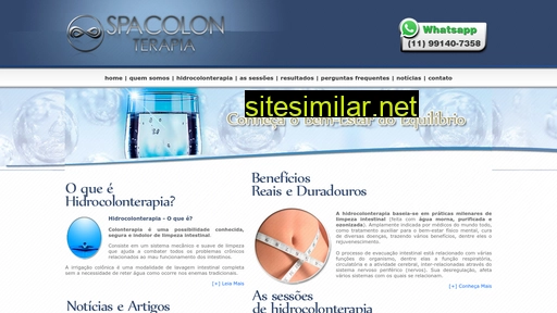 spacolonterapia.com.br alternative sites