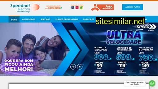 speednettelecom.com.br alternative sites