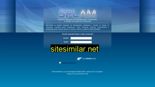 splam.am.gov.br alternative sites