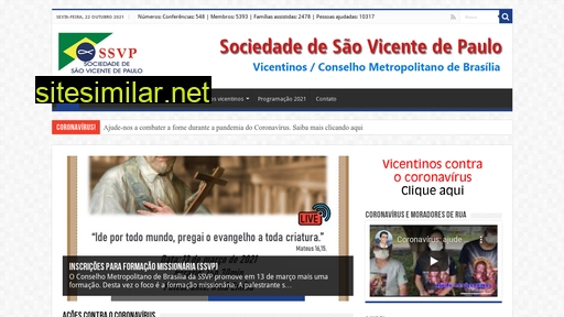 ssvpcmb.org.br alternative sites