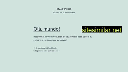 stakershop.com.br alternative sites