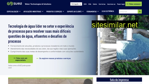 suezwatertechnologies.com.br alternative sites