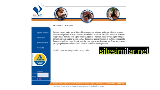 sulcred.com.br alternative sites