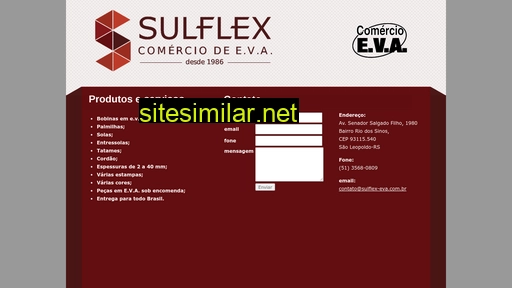 sulflex-eva.com.br alternative sites