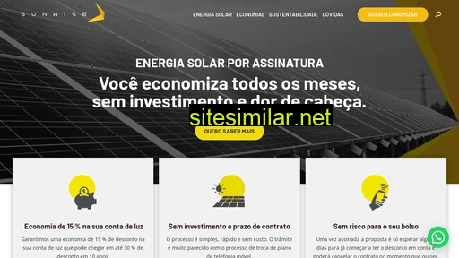 sunwise.com.br alternative sites