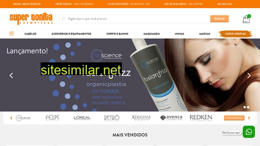 superbonitacosmeticos.com.br alternative sites