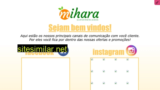 supermercadosmihara.com.br alternative sites