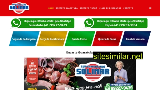 supermercadosolimar.com.br alternative sites