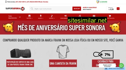 supersonora.com.br alternative sites
