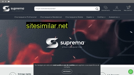 supremachurrasqueiras.com.br alternative sites