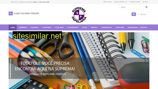 supremapapelaria.com.br alternative sites