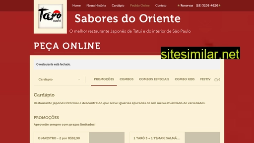 sushitaro.com.br alternative sites