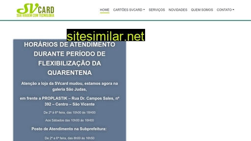 svcard.com.br alternative sites
