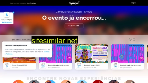 sympla.com.br alternative sites