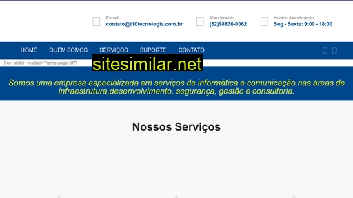 t10tecnologia.com.br alternative sites