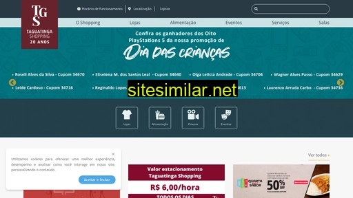 taguatingashopping.com.br alternative sites