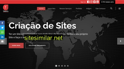 tallentswebdesign.com.br alternative sites