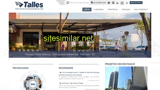 tallesprojetos.com.br alternative sites