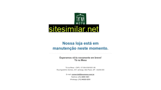 tanamesa.com.br alternative sites