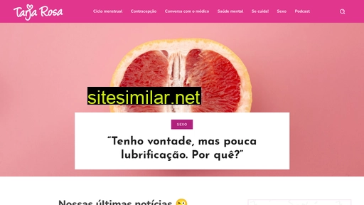 tarjarosa.com.br alternative sites