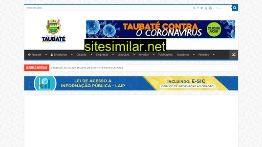 taubate.sp.gov.br alternative sites