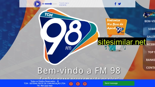 tcm98fm.com.br alternative sites