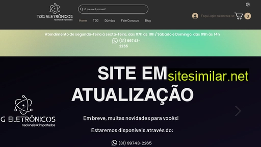 tdgeletronicos.com.br alternative sites
