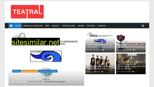 teatral.com.br alternative sites
