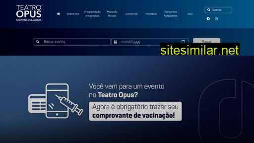 teatroopus.com.br alternative sites