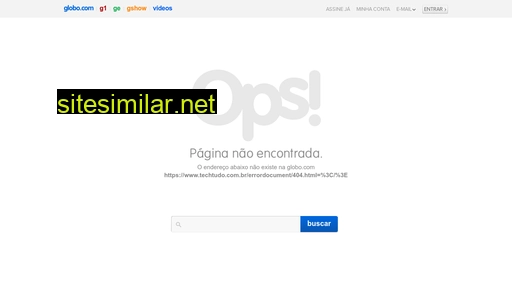 techtudo.com.br alternative sites