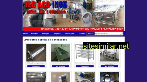 tecinoxmt.com.br alternative sites