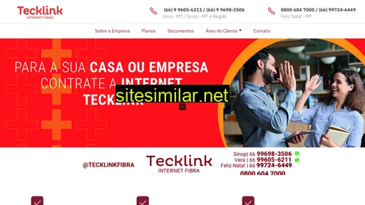 tecklinktelecom.com.br alternative sites