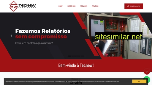 tecnewelevadores.com.br alternative sites