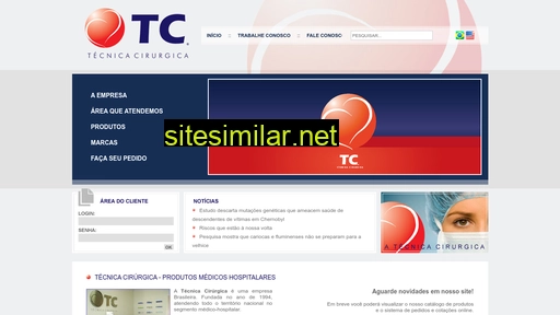 tecnicacirurgica.com.br alternative sites