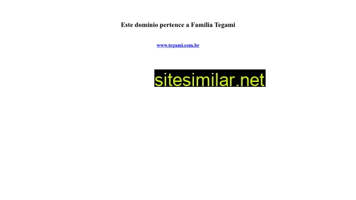 tegami.com.br alternative sites