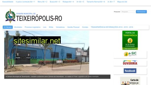 teixeiropolis.ro.leg.br alternative sites