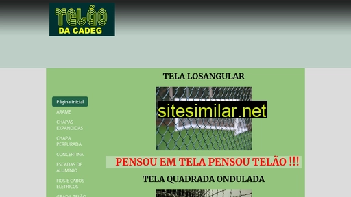 telaodacadeg.com.br alternative sites