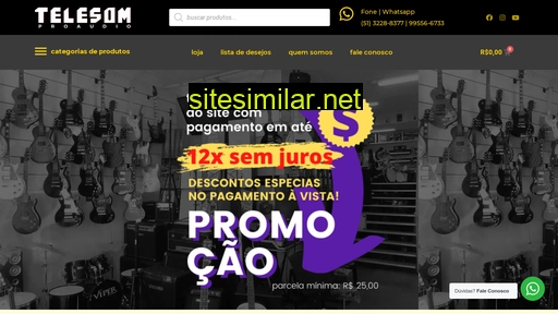 telesomproaudio.com.br alternative sites