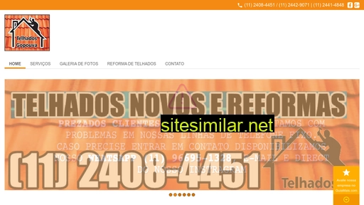 telhadosgopouva.com.br alternative sites