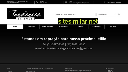 tendenciagaleriadearte.com.br alternative sites