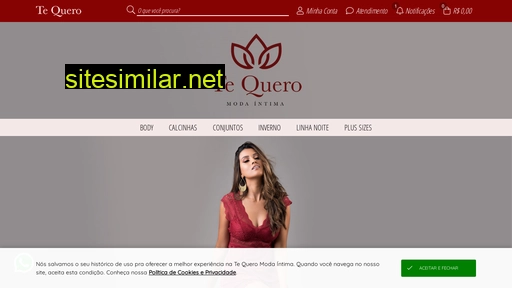tequeromodaintima.com.br alternative sites