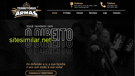 territoriodasarmas.com.br alternative sites