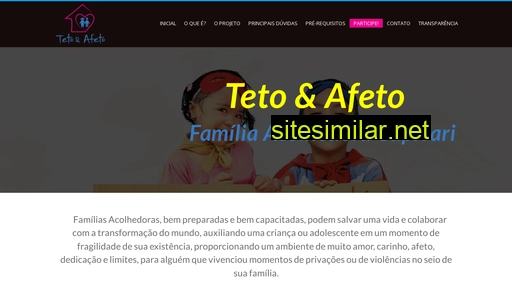 tetoeafeto.org.br alternative sites