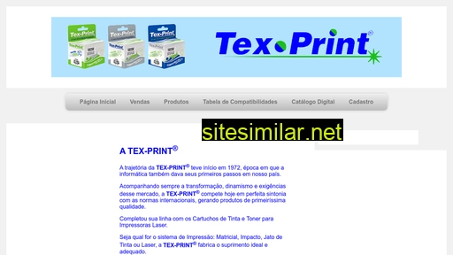 Texprint similar sites