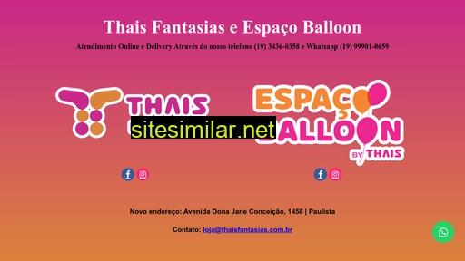thaisfantasias.com.br alternative sites