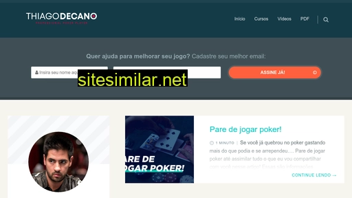 thiagodecano.com.br alternative sites