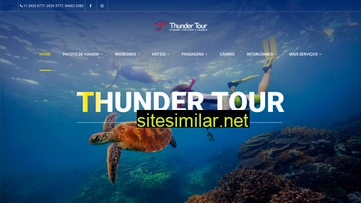 thundertour.com.br alternative sites